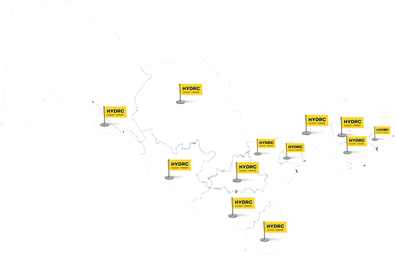 Map of Uzbekistan